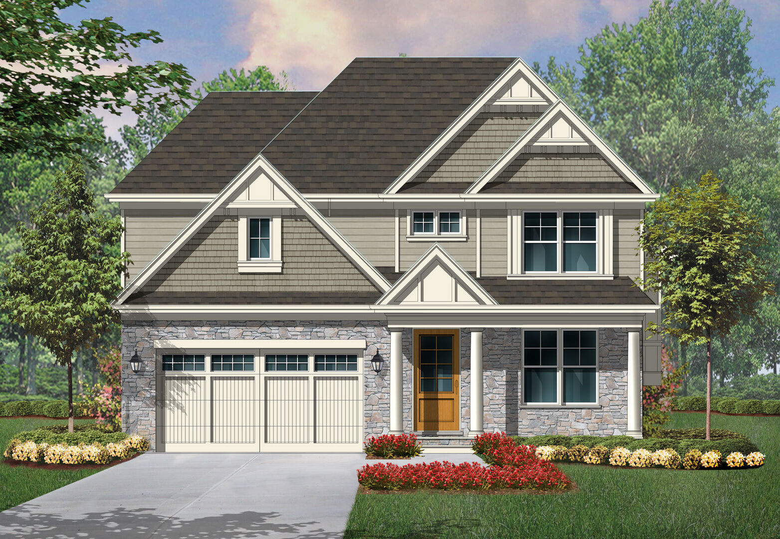 Property Photo:  2514 Hidden Oak (Lot 9) Circle  IL 60035 