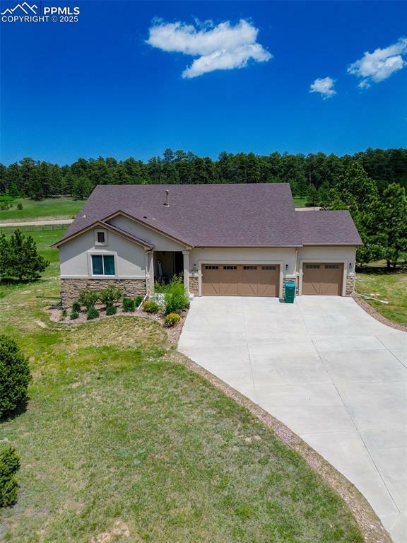 Property Photo: 17529 Old Cherokee Trail CO 80921