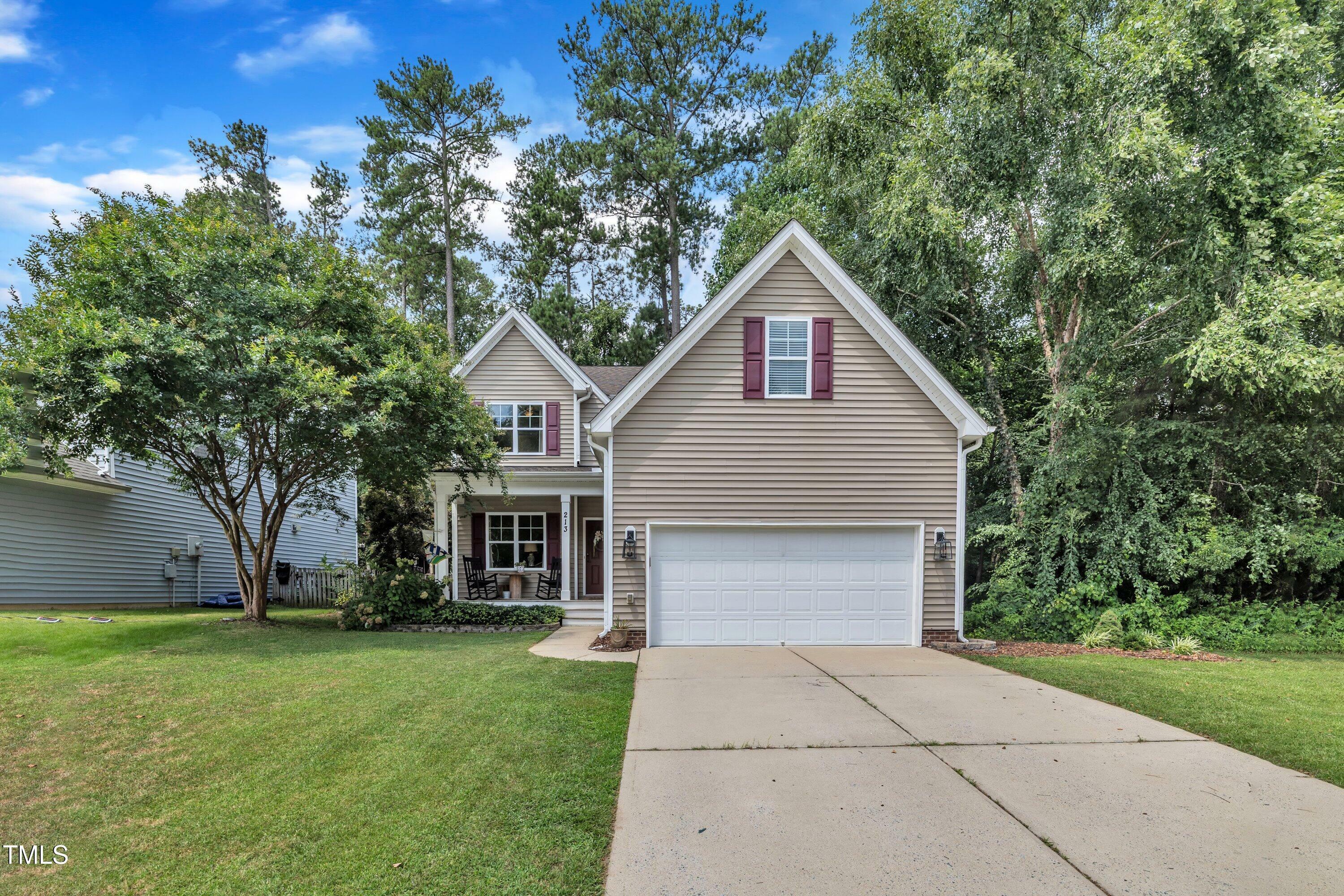 Property Photo: 213 N Weststone Boulevard NC 27526