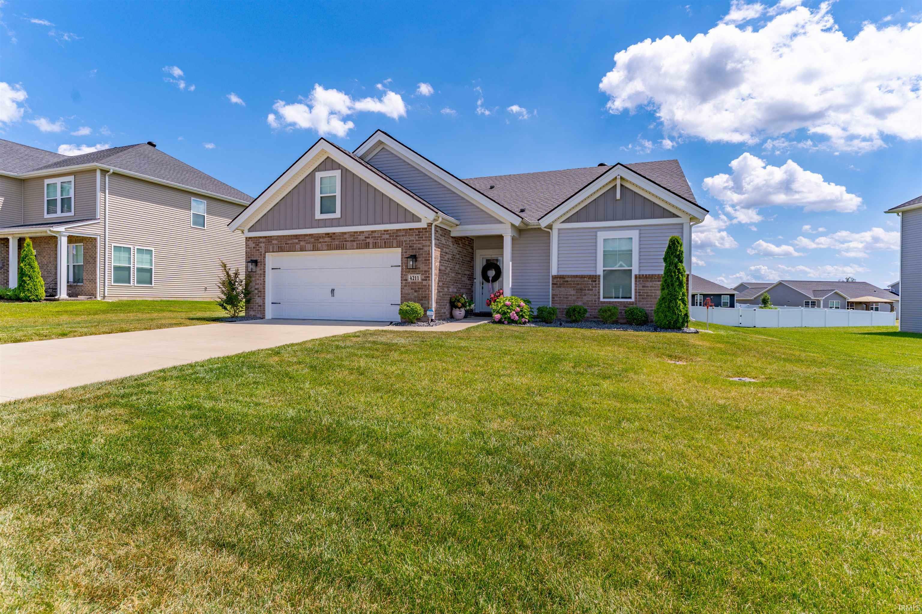Property Photo:  4211 Hornby Lane  IN 47725 