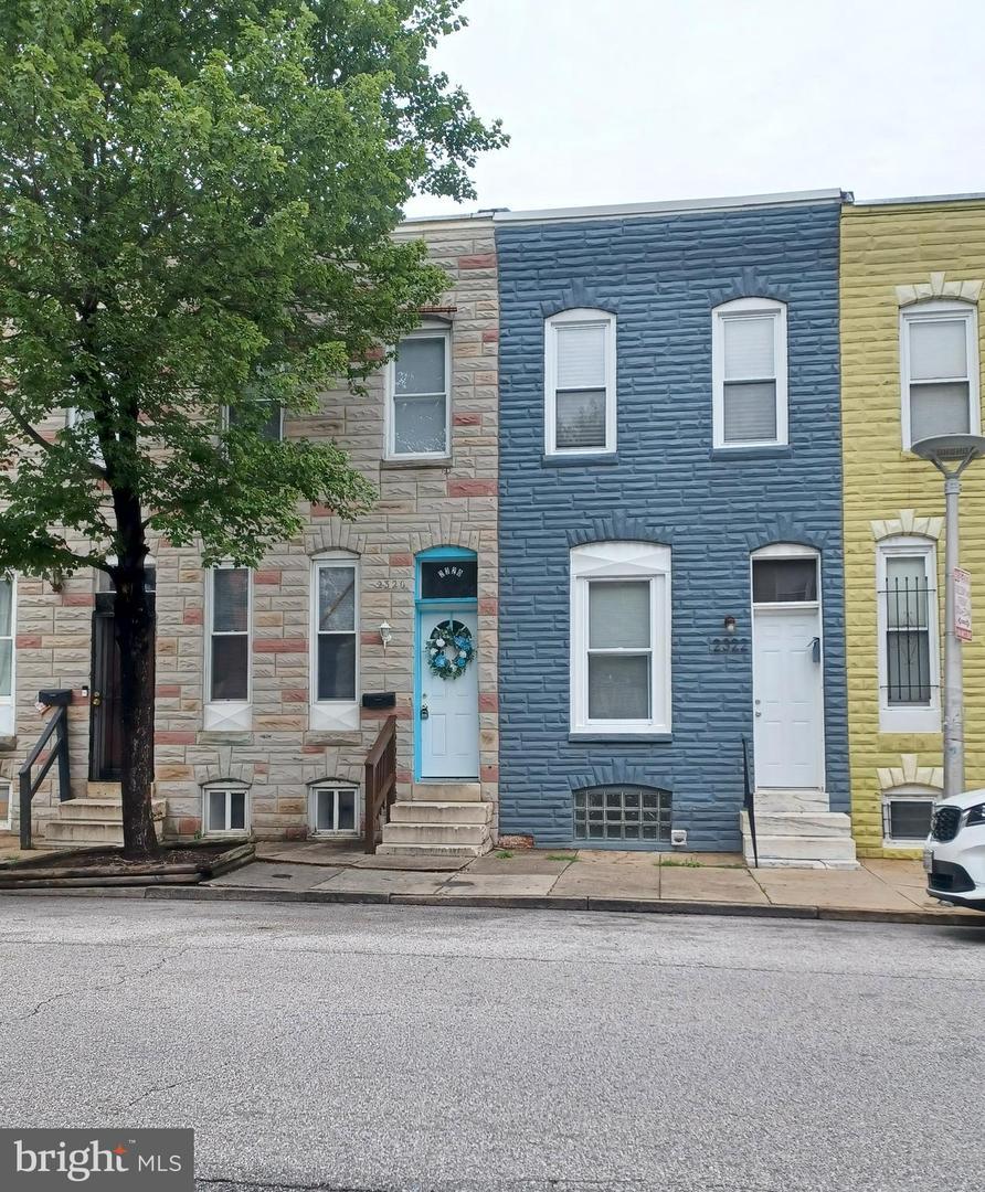 Property Photo: 2320 Jefferson Street MD 21205