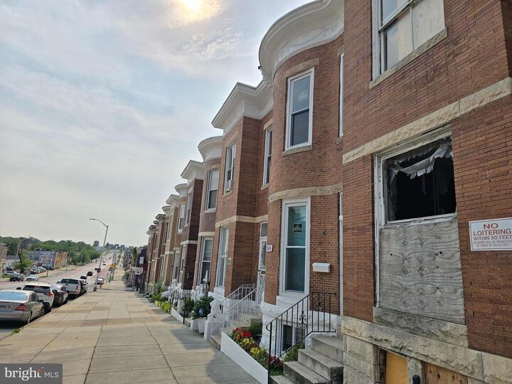 Property Photo: 2007 E North Avenue MD 21213