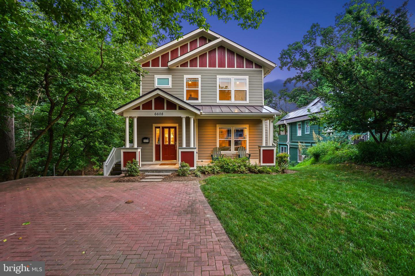 Property Photo:  6608 Poplar Avenue  MD 20912 