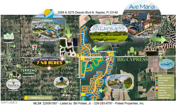 Property Photo:  3269 Desoto Boulevard N  FL 34120