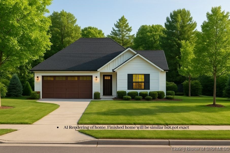 Property Photo:  1034 Dunbarton Way Lot 206  IN 47122 