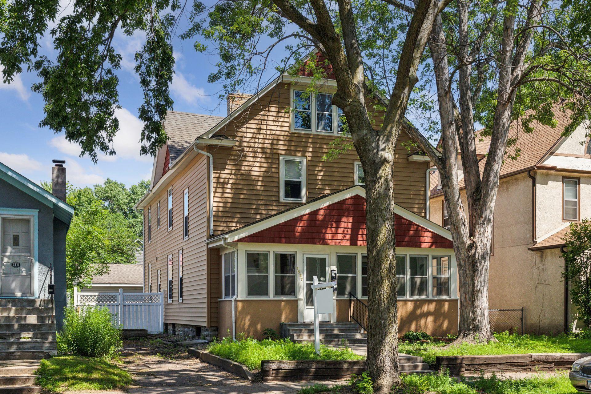 Property Photo: 1527 Jefferson Street NE MN 55413