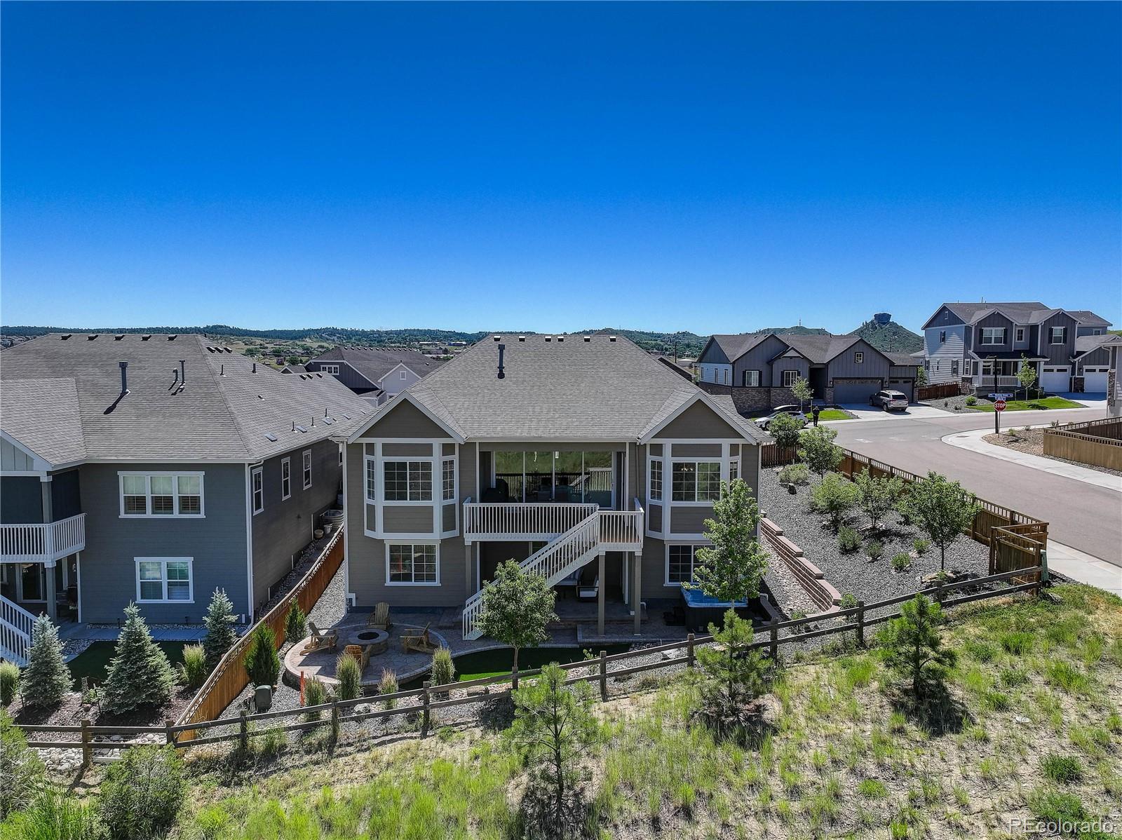 Property Photo: 1057 Melting Snow Way CO 80109