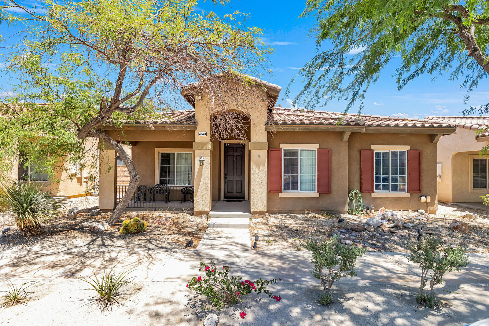 Property Photo:  26744 Avenita Quintana  CA 92234 