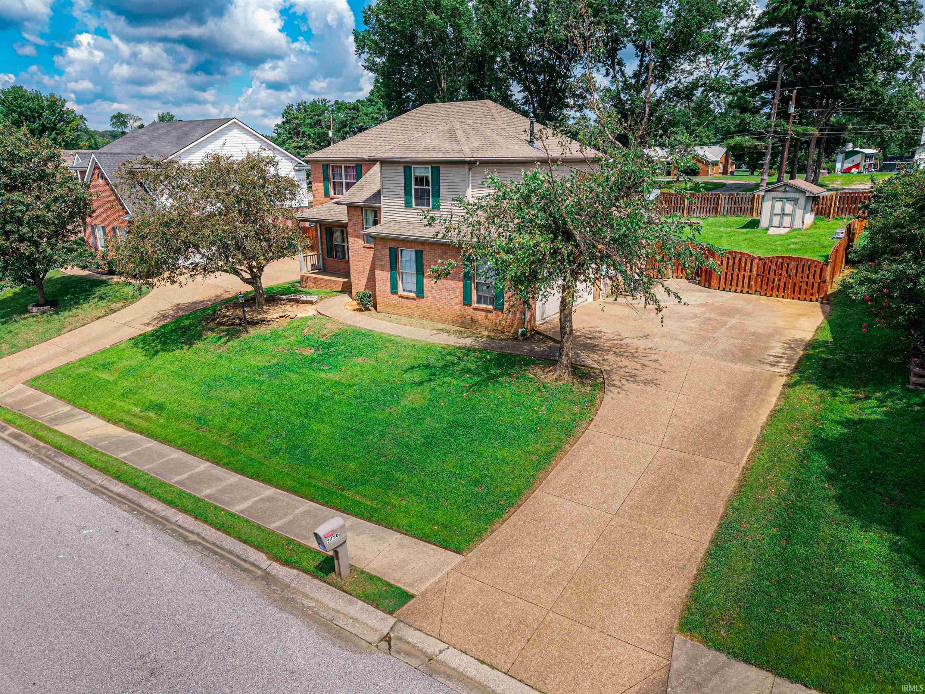 Property Photo: 3430 Cobble Field Drive IN 47711