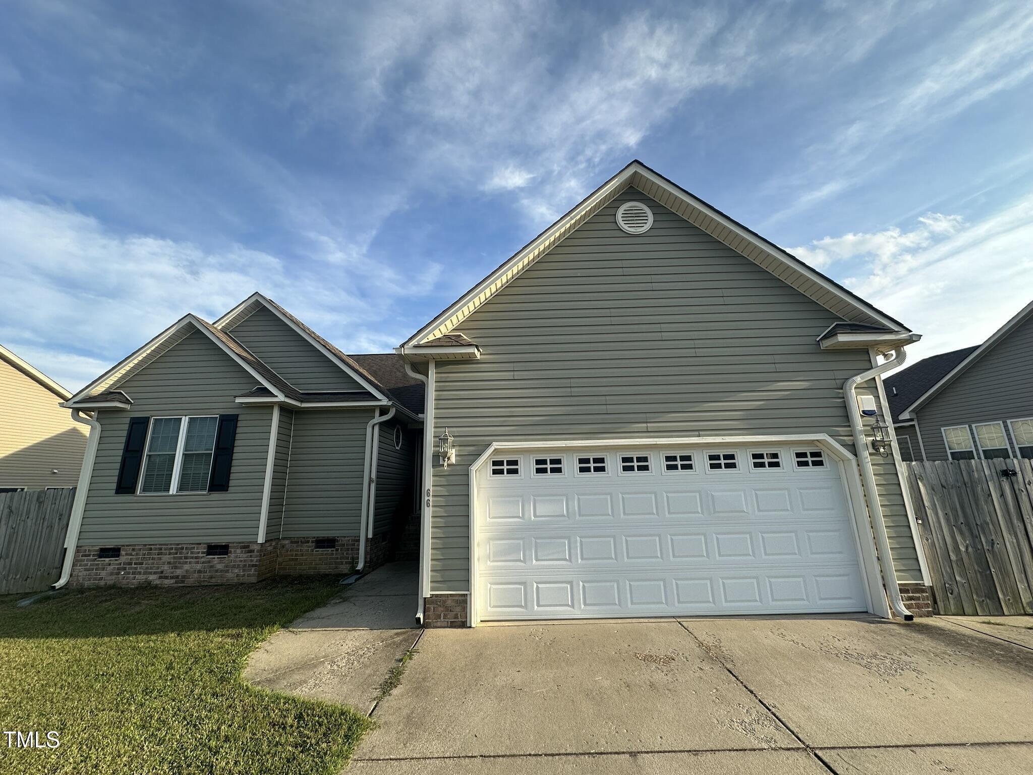 Property Photo: 66 Waxflower Drive NC 27577