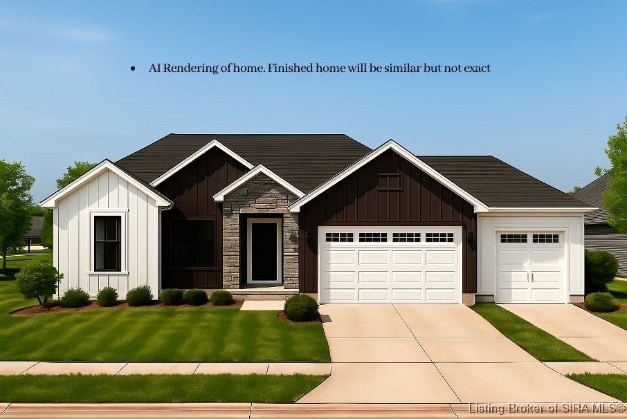 Property Photo: 5011 Bolton Drive Lot 1606 IN 47111