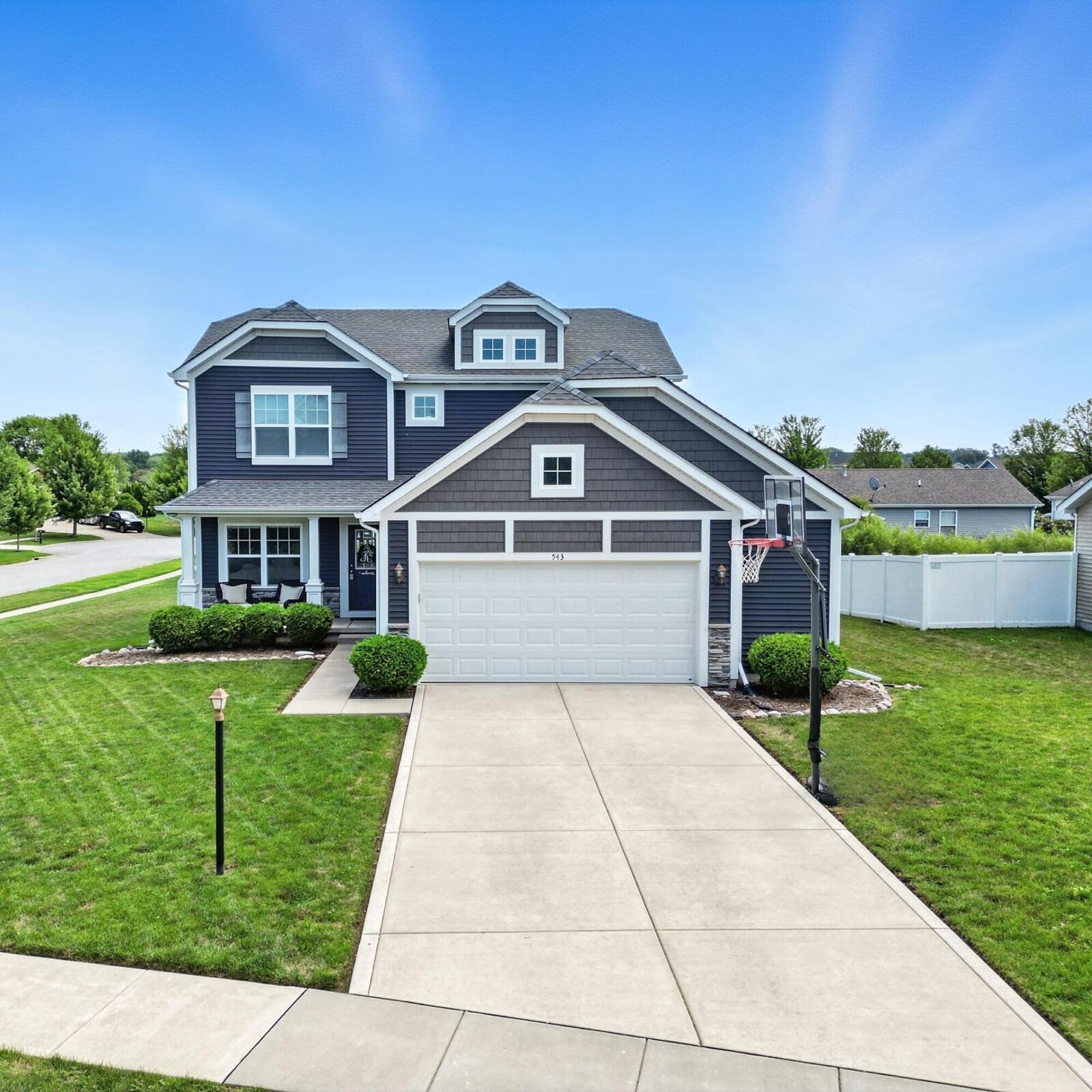 Property Photo:  543 Chicory Lane  IN 46385 