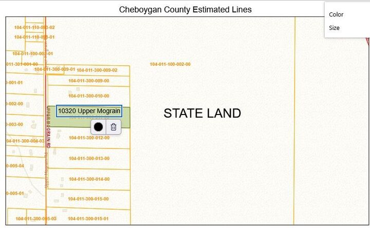 Property Photo:  10320 Upper Mograin  MI 49721