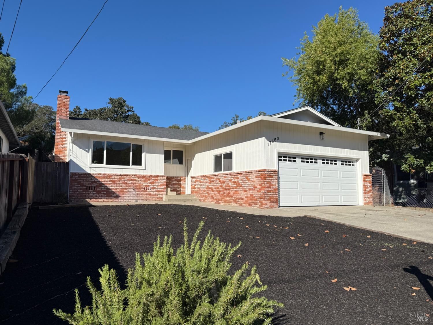 Property Photo: 17560 Middlefield Road CA 95476