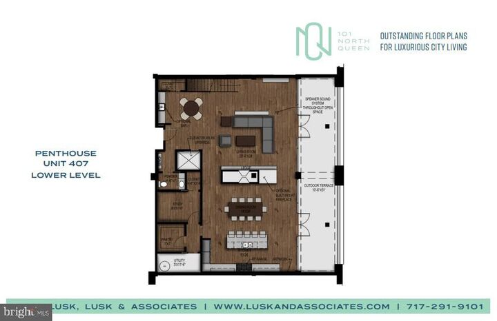 Property Photo: 101 N Queen Street 407 Penthouse PA 17603