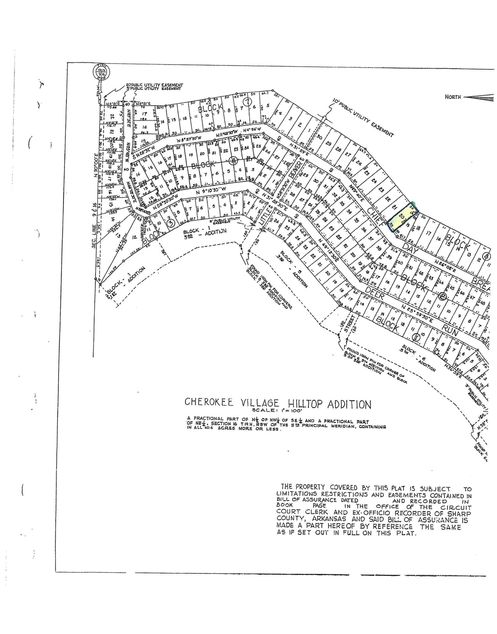 Property Photo:  Tbd Chief Day Break Dr Drive  AR 72529 