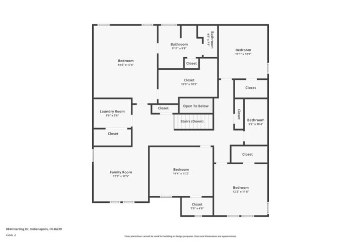Property Photo: 8844 Harting Drive IN 46259