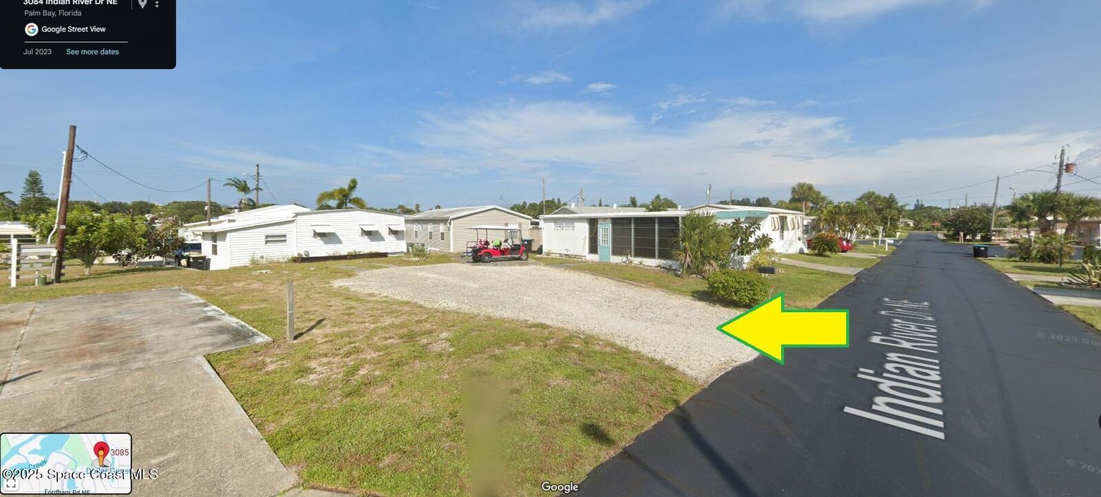 Property Photo:  3085 Indian River Drive NE  FL 32905 