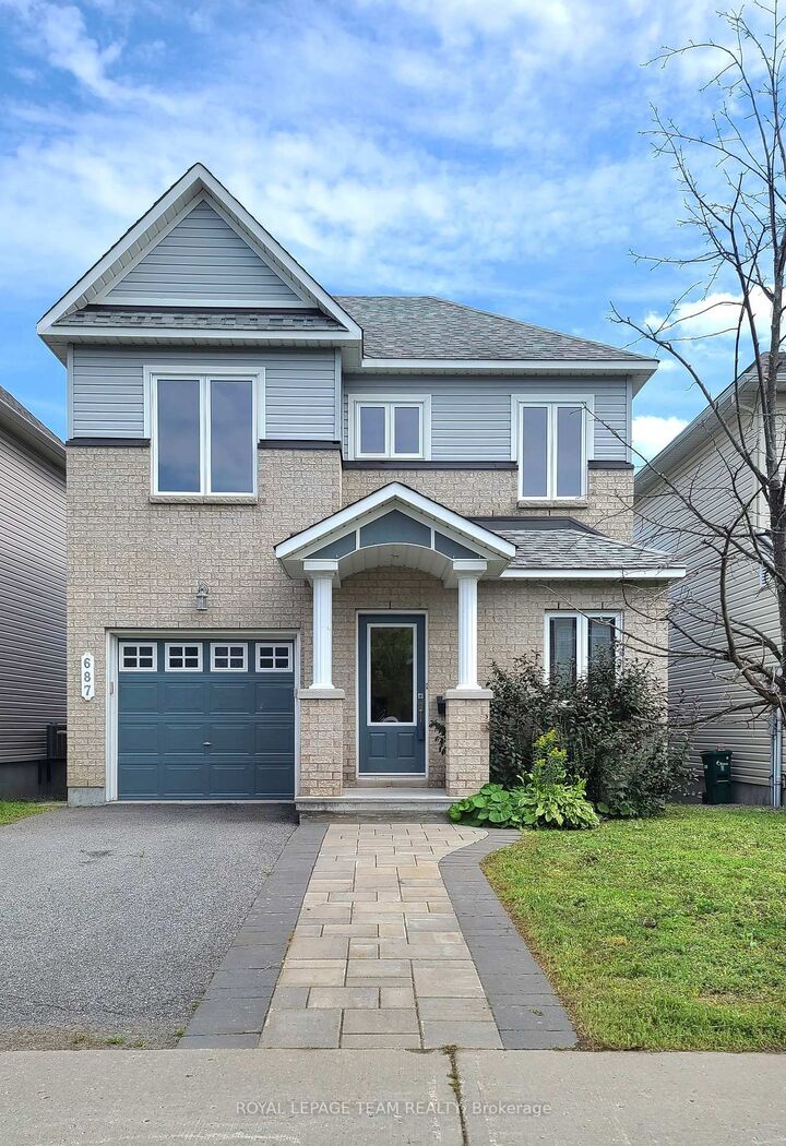 Property Photo: 687 Paul Metivier Drive ON K2J 2T4