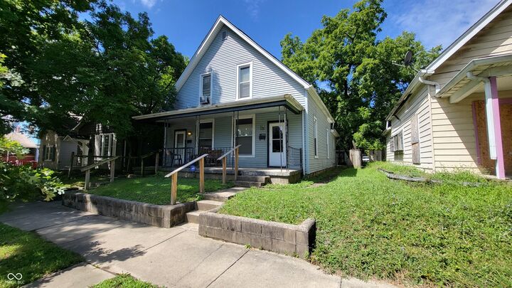 Property Photo: 414 N Linwood Avenue IN 46201