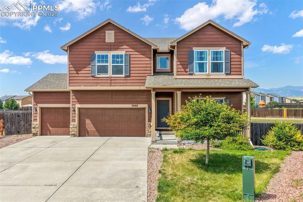 Property Photo: 3668 Wild Daisy Drive CO 80925