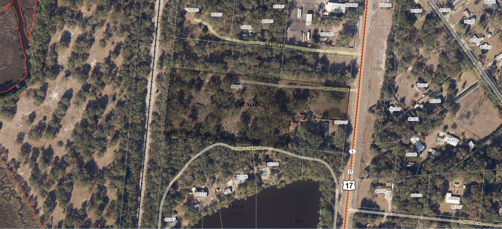 Property Photo:  850343 US Highway 17  FL 32097 
