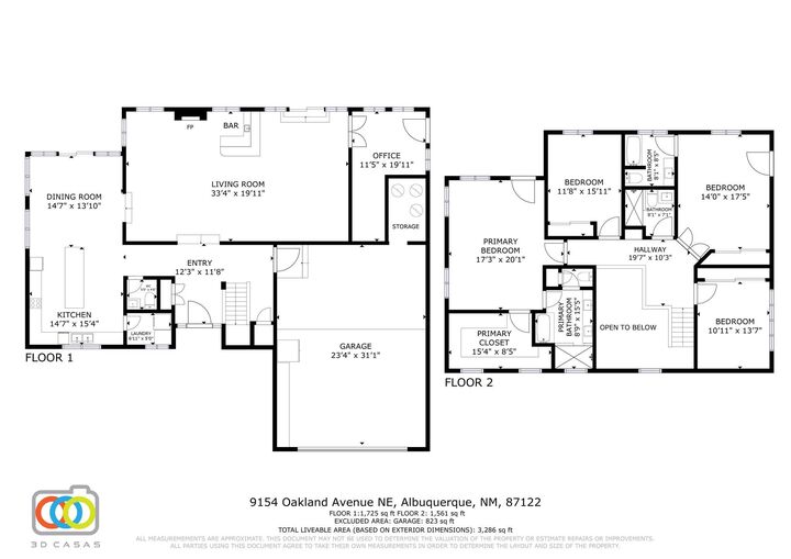Property Photo: 9154 Oakland Avenue NE NM 87122