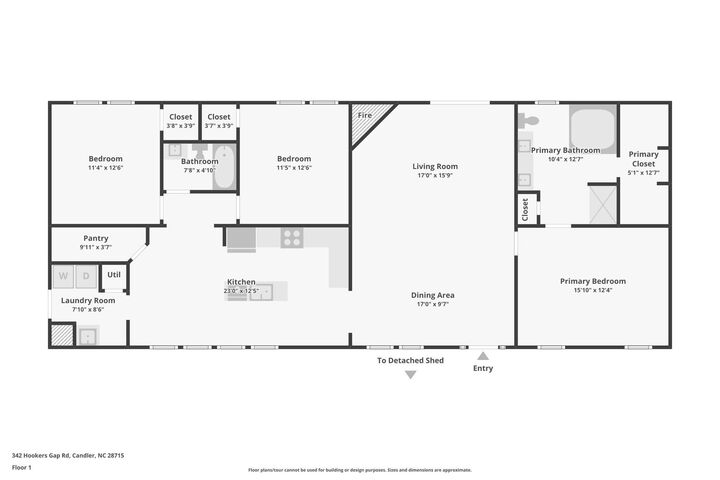 Property Photo: 342 Hookers Gap Road NC 28715