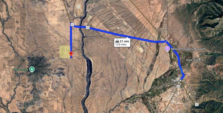 Property Photo:  Xx County Road Cb-115 & West Rim Road  NM 87517 