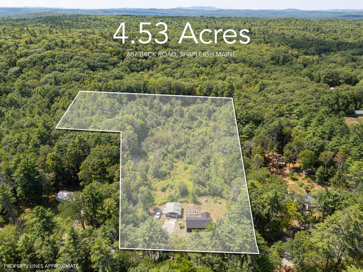 Property Photo: 687 Back Road ME 04076