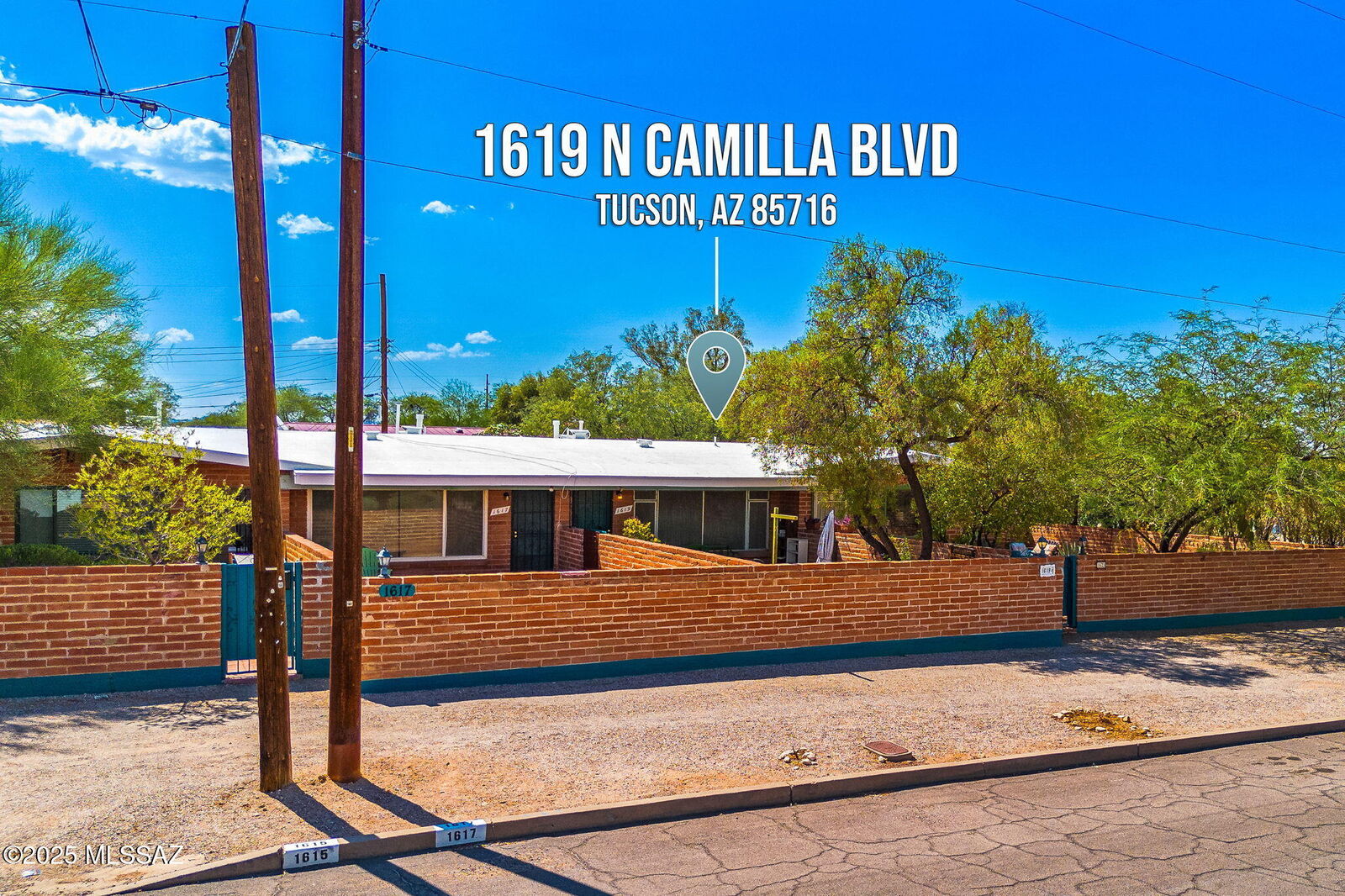 Property Photo:  1619 N Camilla Boulevard  AZ 85719 
