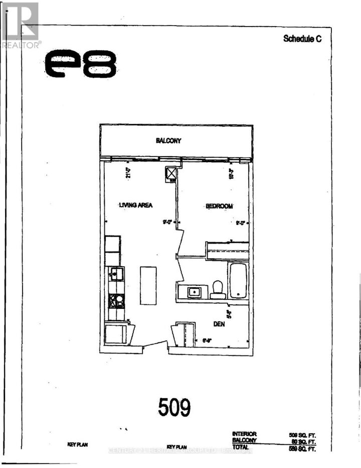Photo de la propriété: 8 Eglinton Avenue East 1409 ON M4P 0C1