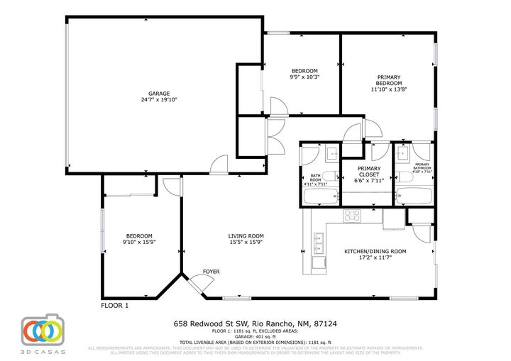 Property Photo: 658 Redwood Street SW NM 87124