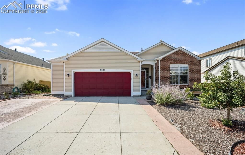 Property Photo: 5387 Spoked Wheel Drive CO 80923