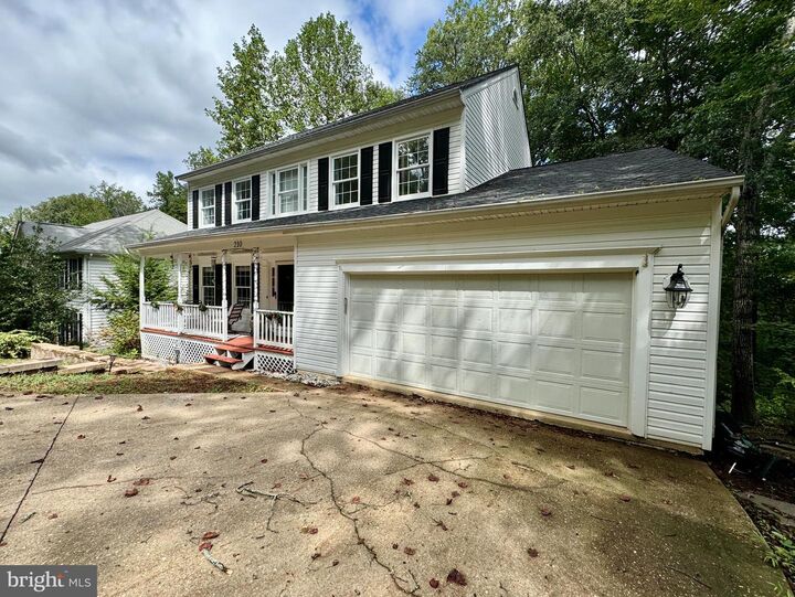 Property Photo:  210 Midshipman Circle  VA 22554 