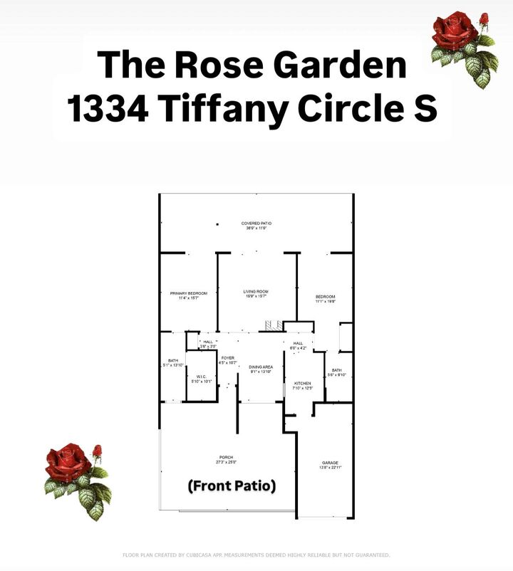 Property Photo:  1334 Tiffany Circle S  CA 92262 
