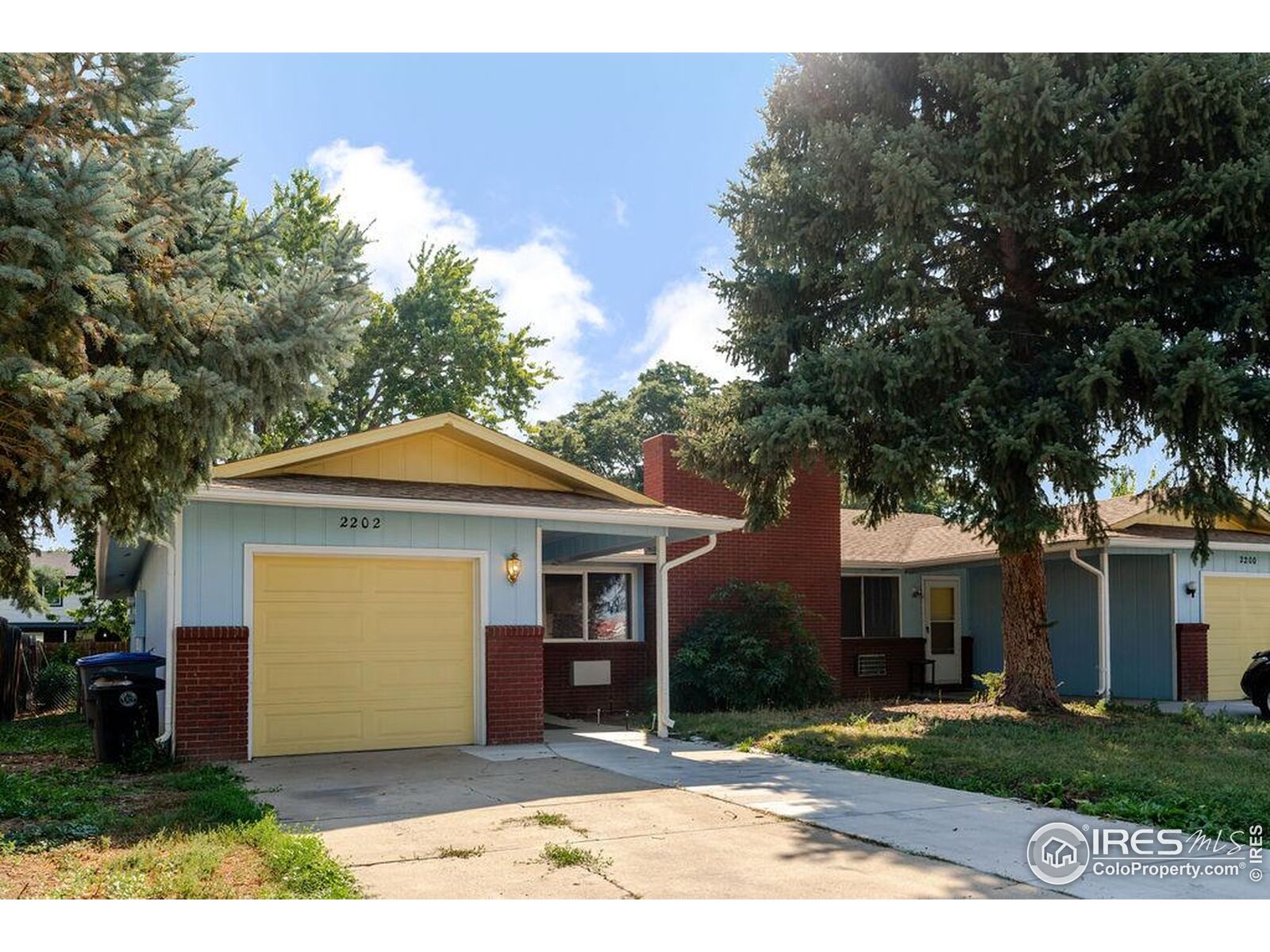 Property Photo: 2200 Emery St 1 &Amp 2 CO 80501
