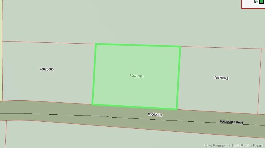 Property Photo:  Lot 22-2 Malakoff  NB E1P 1A9 