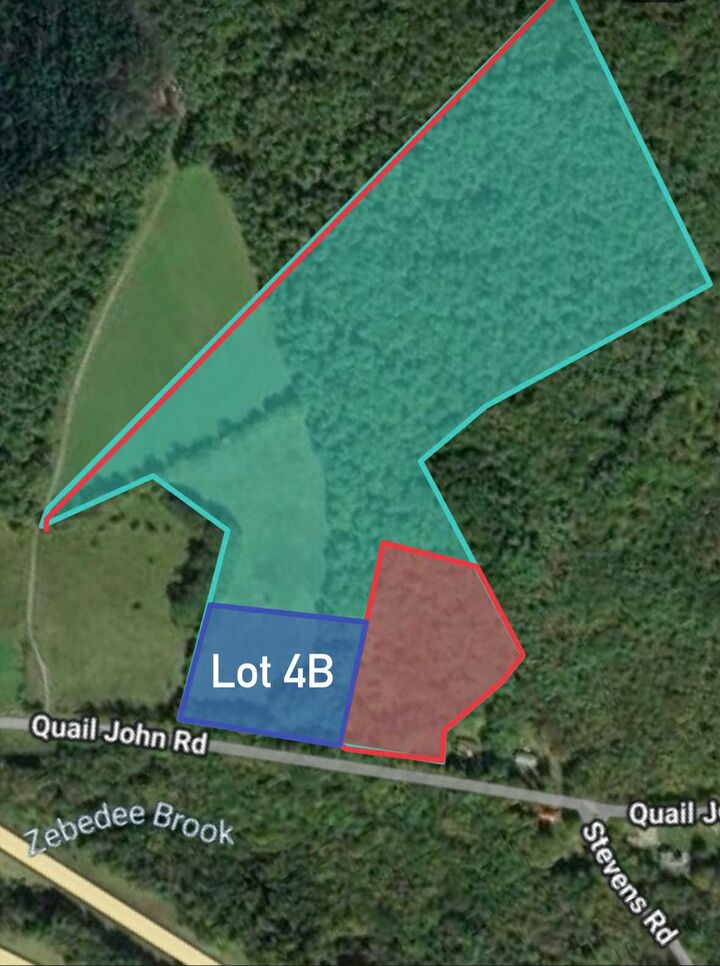 Property Photo: Lot 4B Quail John Road VT 05043