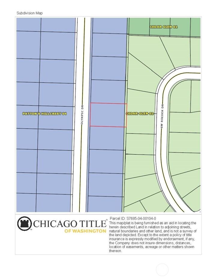 Property Photo:  0  Olympic Drive (Lot 104)  WA 98277 