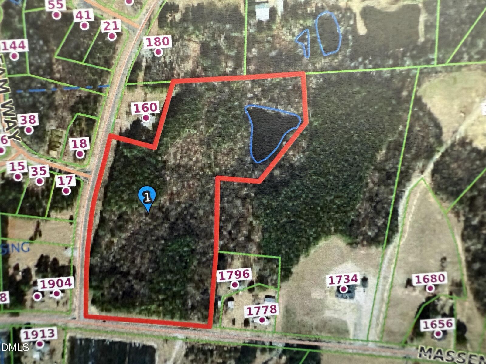 Property Photo: 0 Massengill Pond Road NC 27501