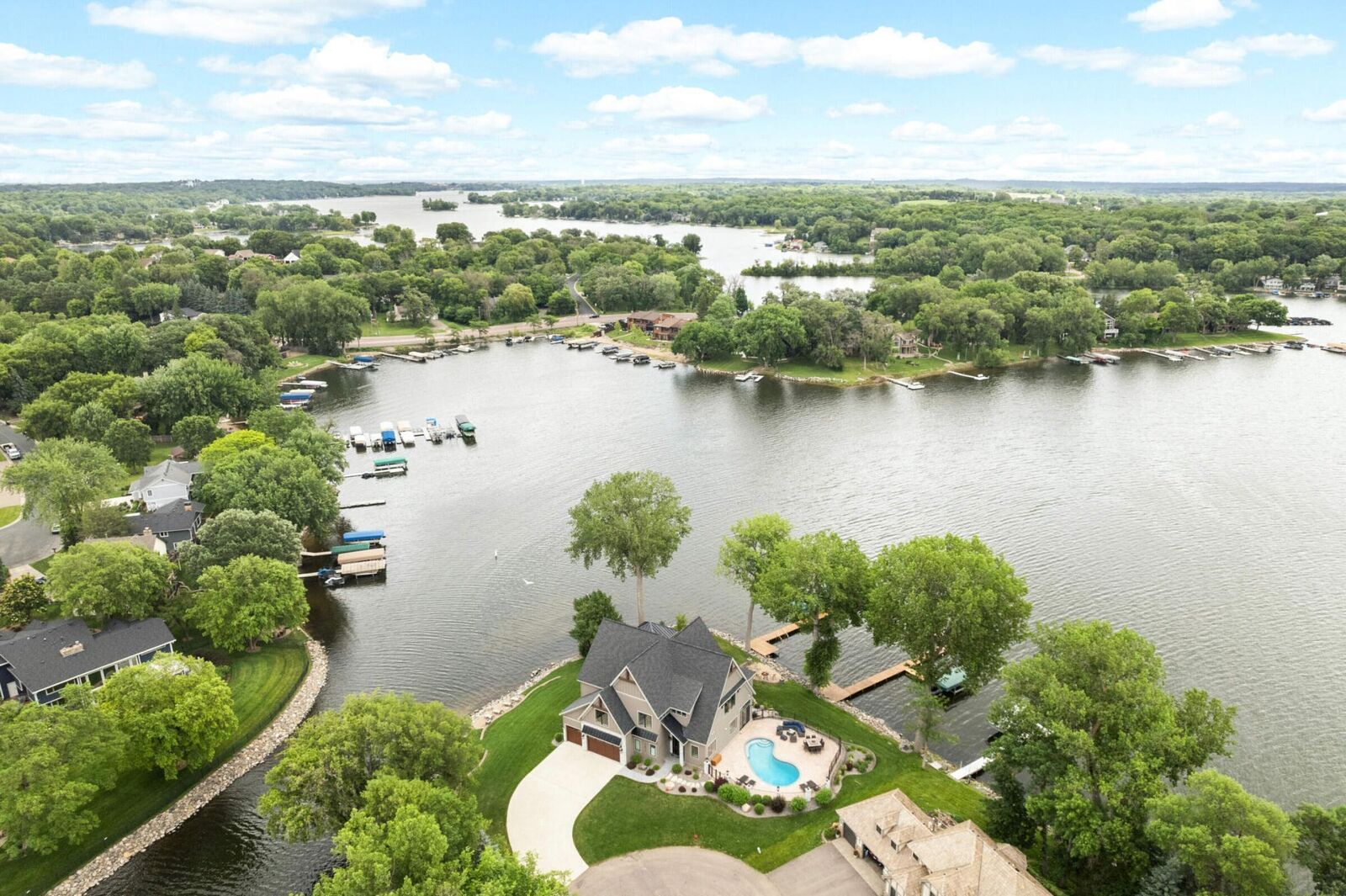 Property Photo:  3877 Island View Circle NW  MN 55372 