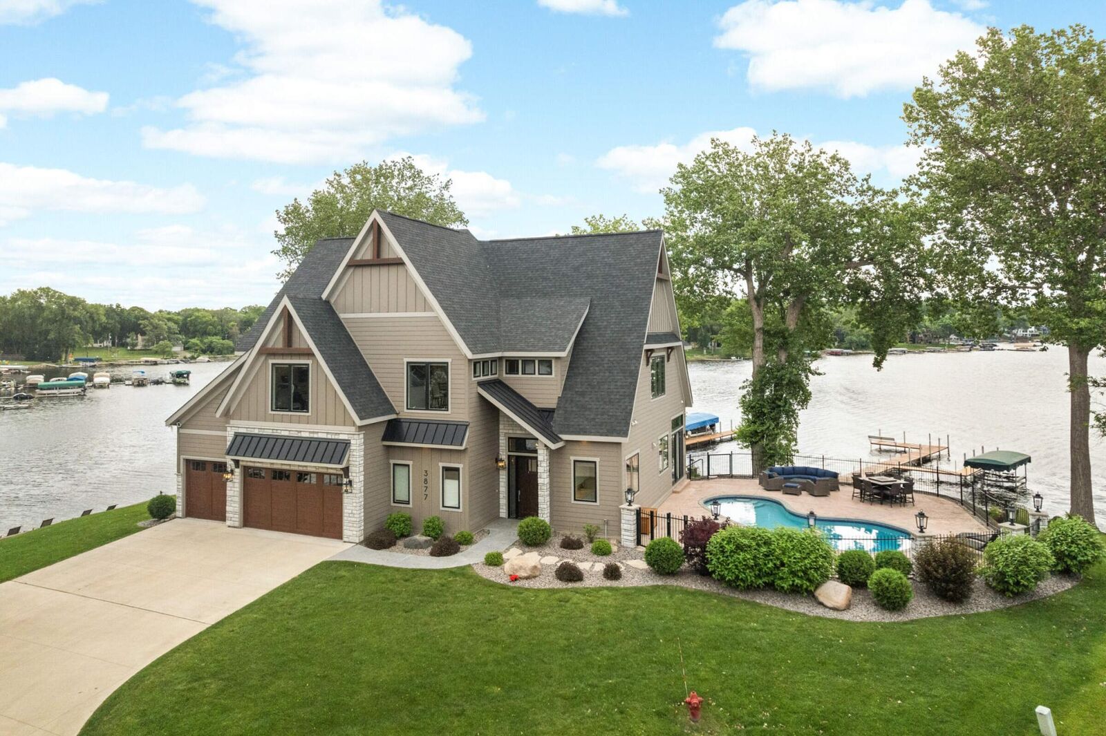 Property Photo:  3877 Island View Circle NW  MN 55372 