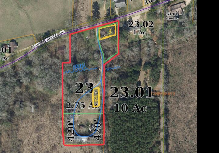 Property Photo: 41 Terrys Chapel Rd. MS 39483