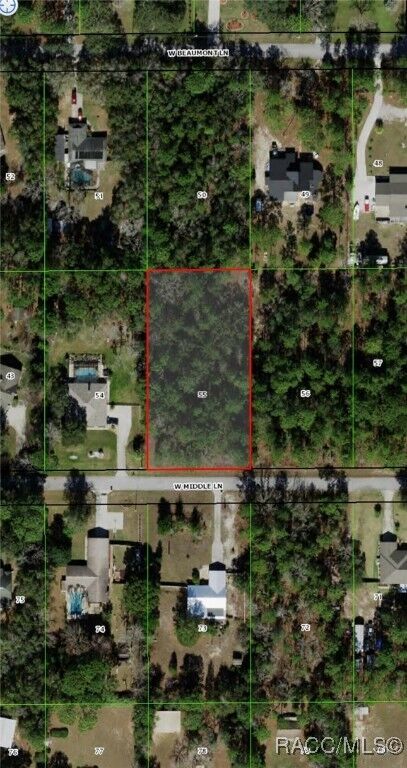 Property Photo: 2251 W Middle Lane FL 34461