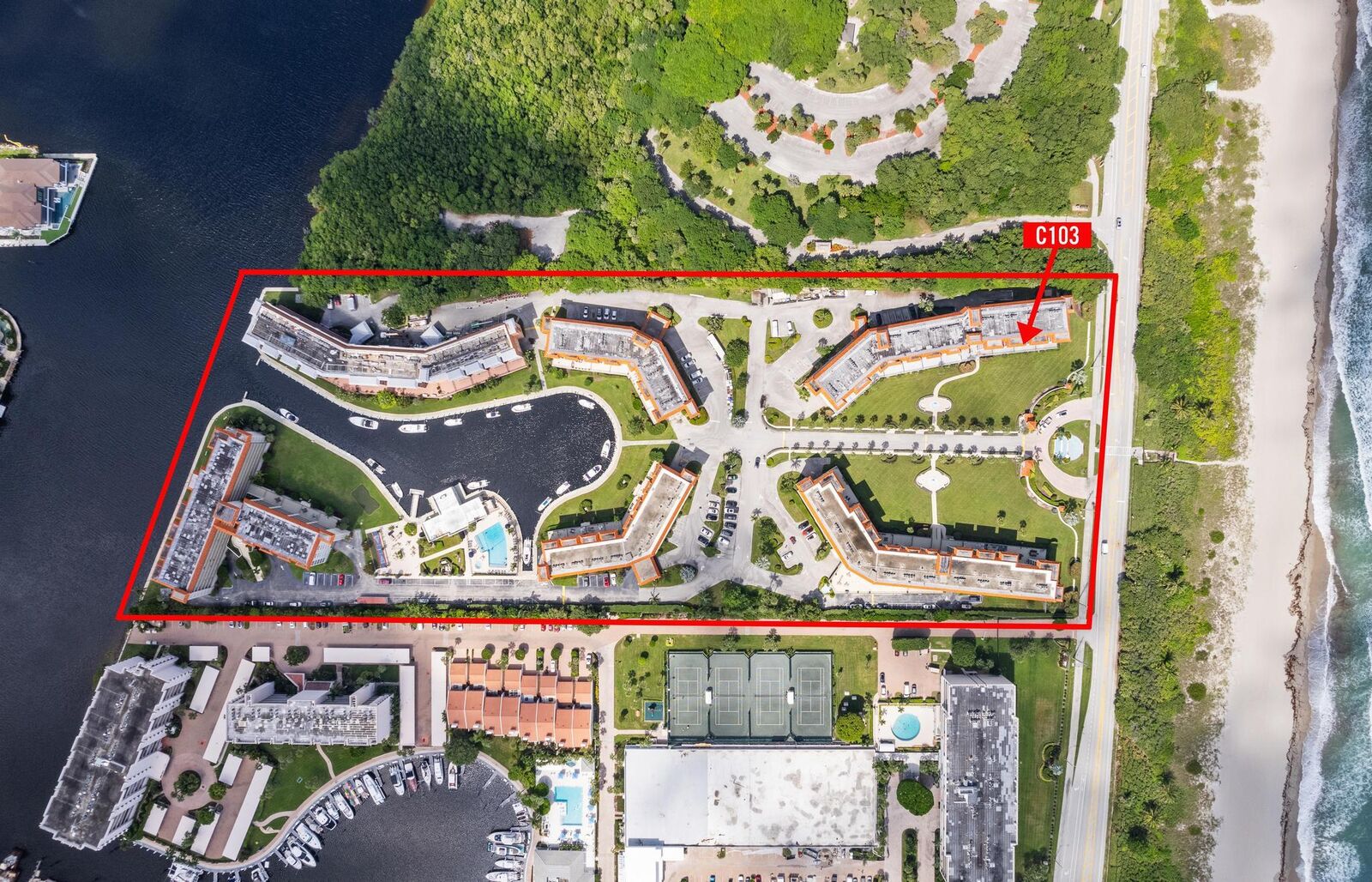 Property Photo:  2871 N Ocean Boulevard C103  FL 33431 