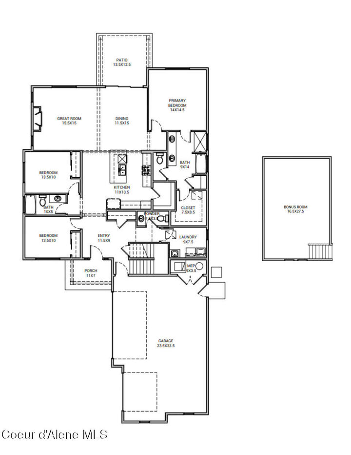 Property Photo:  987 E Steeple Chase Rd  ID 83835 