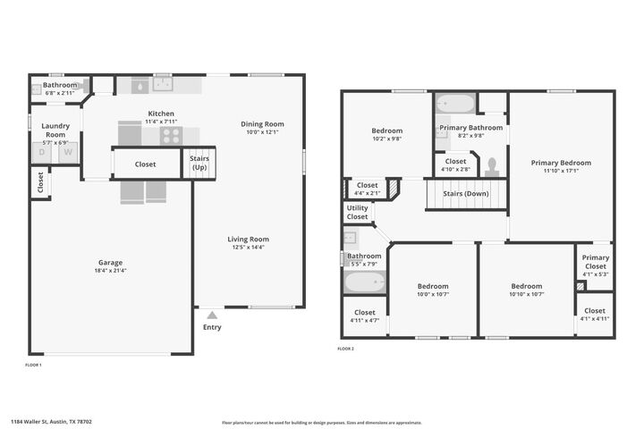 Property Photo:  1184 Waller Street  TX 78702 