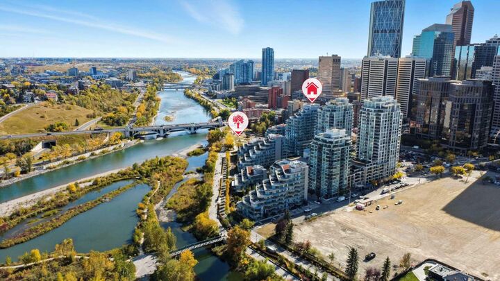 108 Waterfront Court SW 1007  Calgary AB T2P 1K7 photo