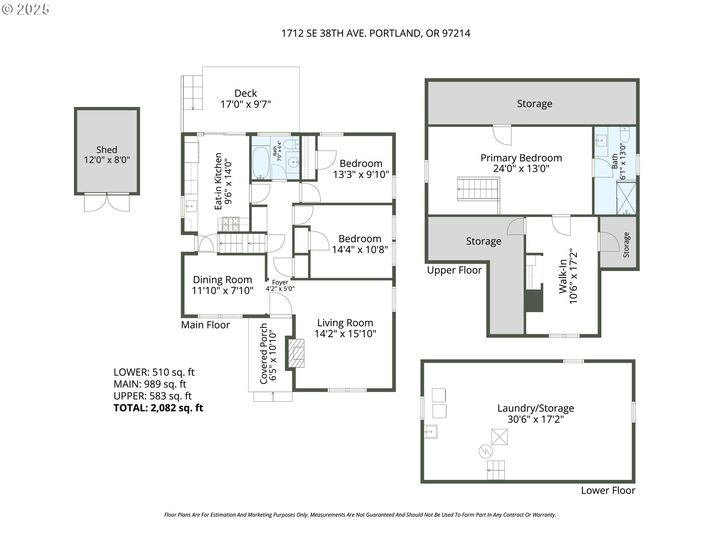 Property Photo:  1712 SE 38th Ave  OR 97214 